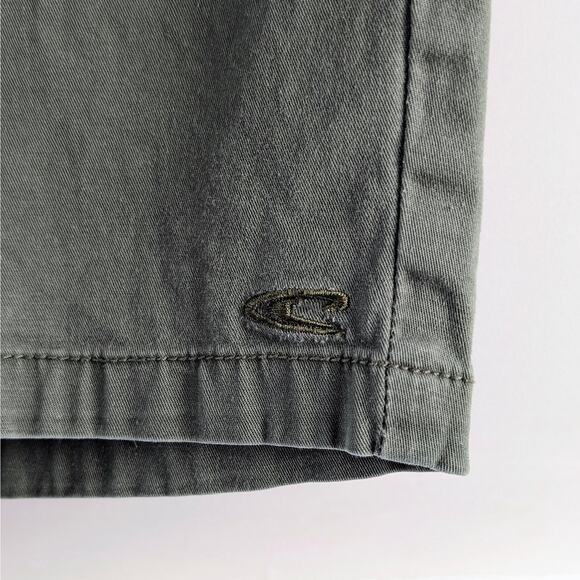 O’Neill Men's Standard Fit Twill Chino Shorts, Casual Summer Olive Green Size 30 - Picture 13 of 13